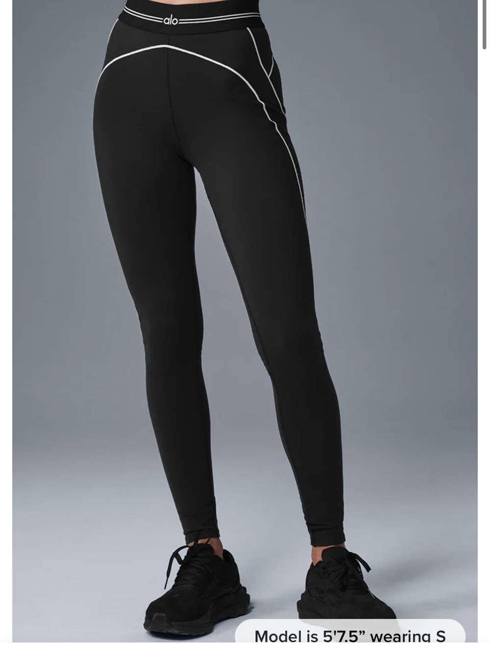 ALO Yoga Airbrush High-Waist Heart Throb Leggings